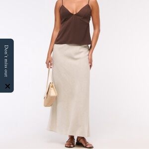 Abercrombie linen skirt